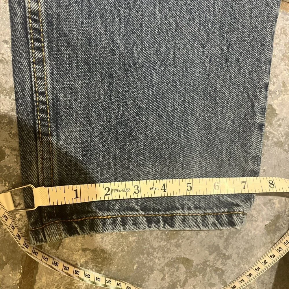 Levis 550 Jeans Mens Sz 36x32 * 33x 29.5* Blue Denim 90’s Classic Cowboy Western